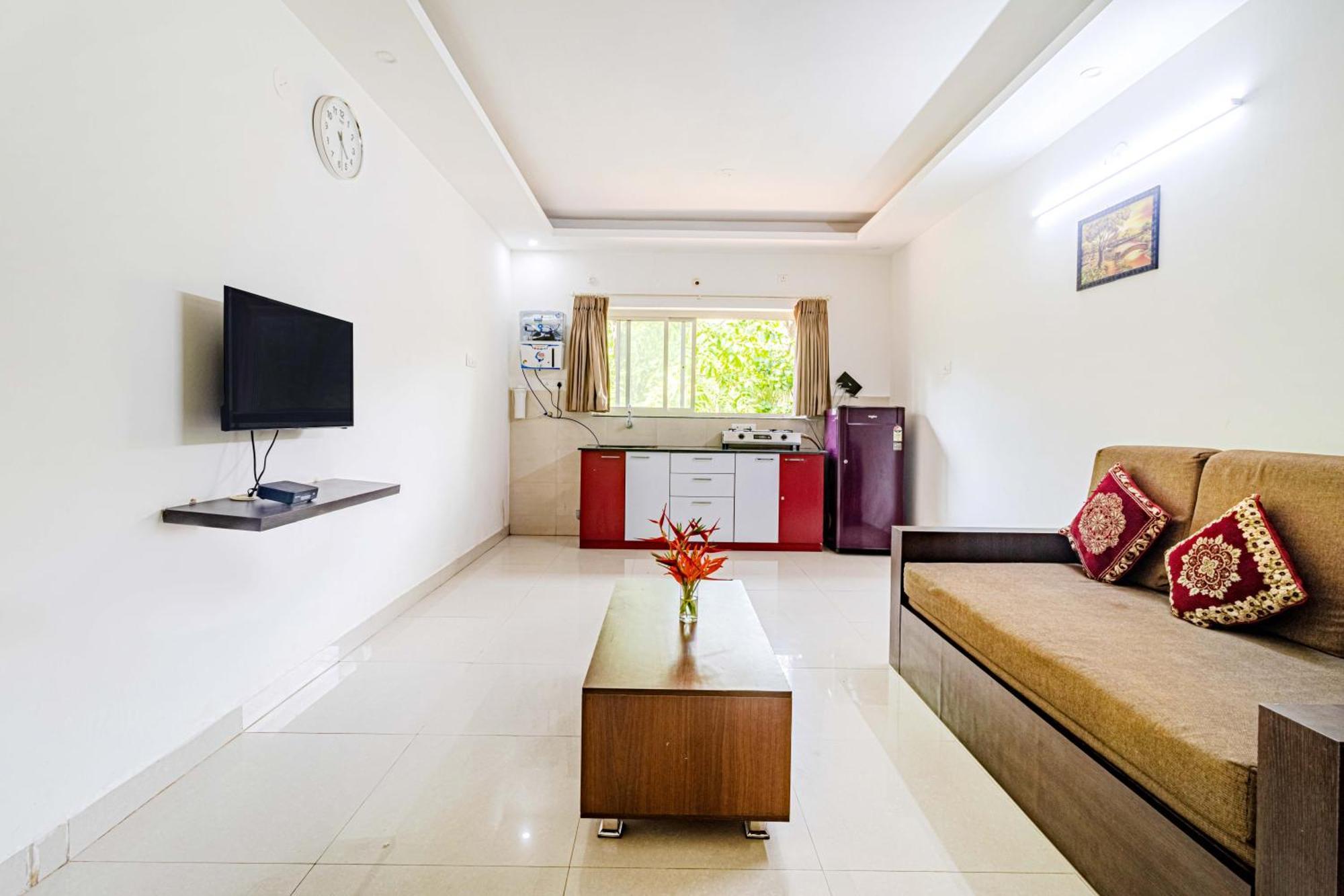 4Bhk Sparkling Apartment Near Beach Pool & Bar 2Bhkx2 Vagator Exterior photo