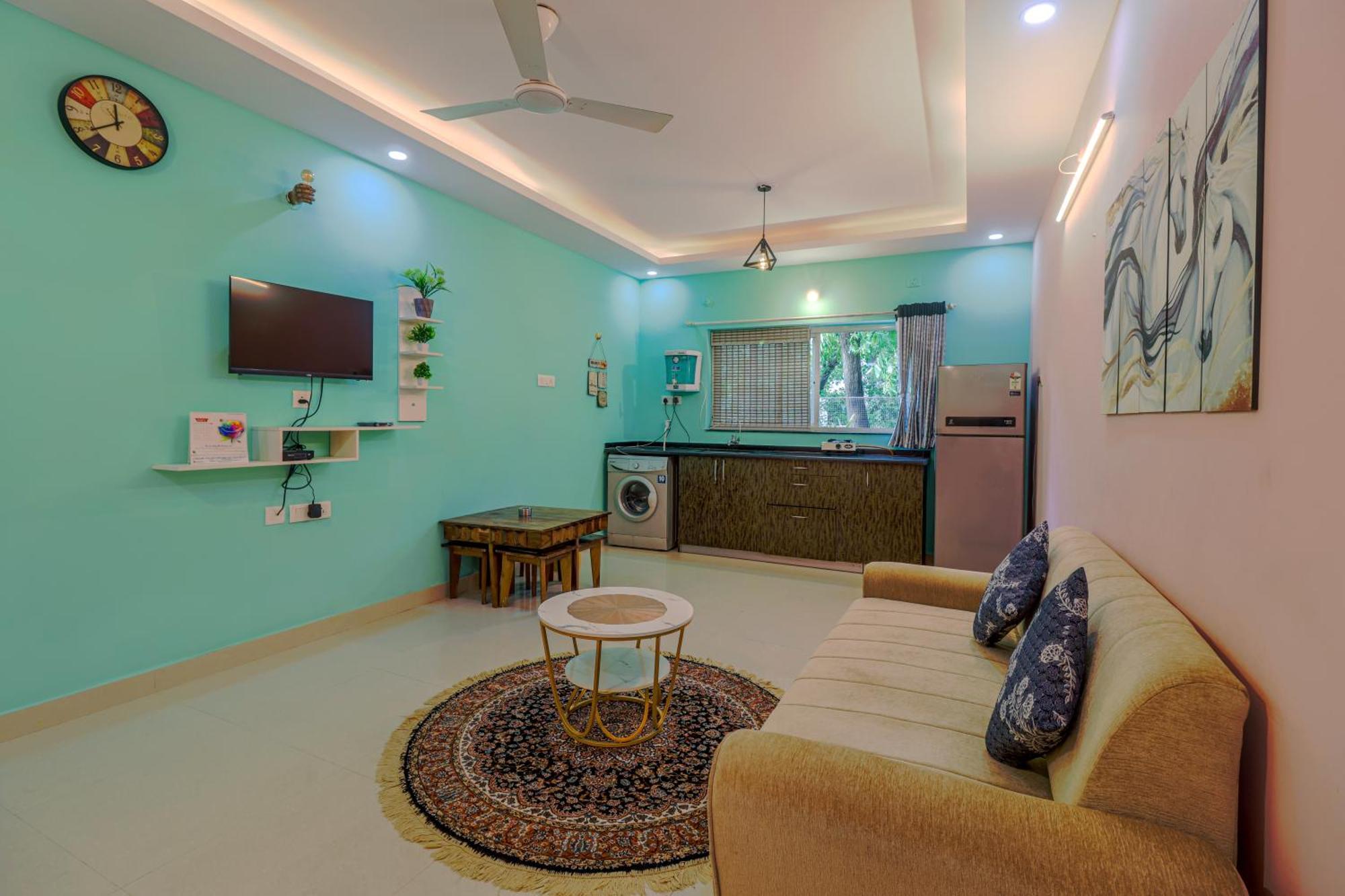 4Bhk Sparkling Apartment Near Beach Pool & Bar 2Bhkx2 Vagator Exterior photo