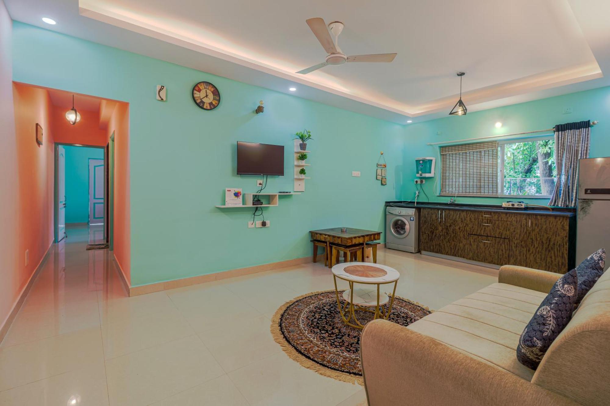 4Bhk Sparkling Apartment Near Beach Pool & Bar 2Bhkx2 Vagator Exterior photo